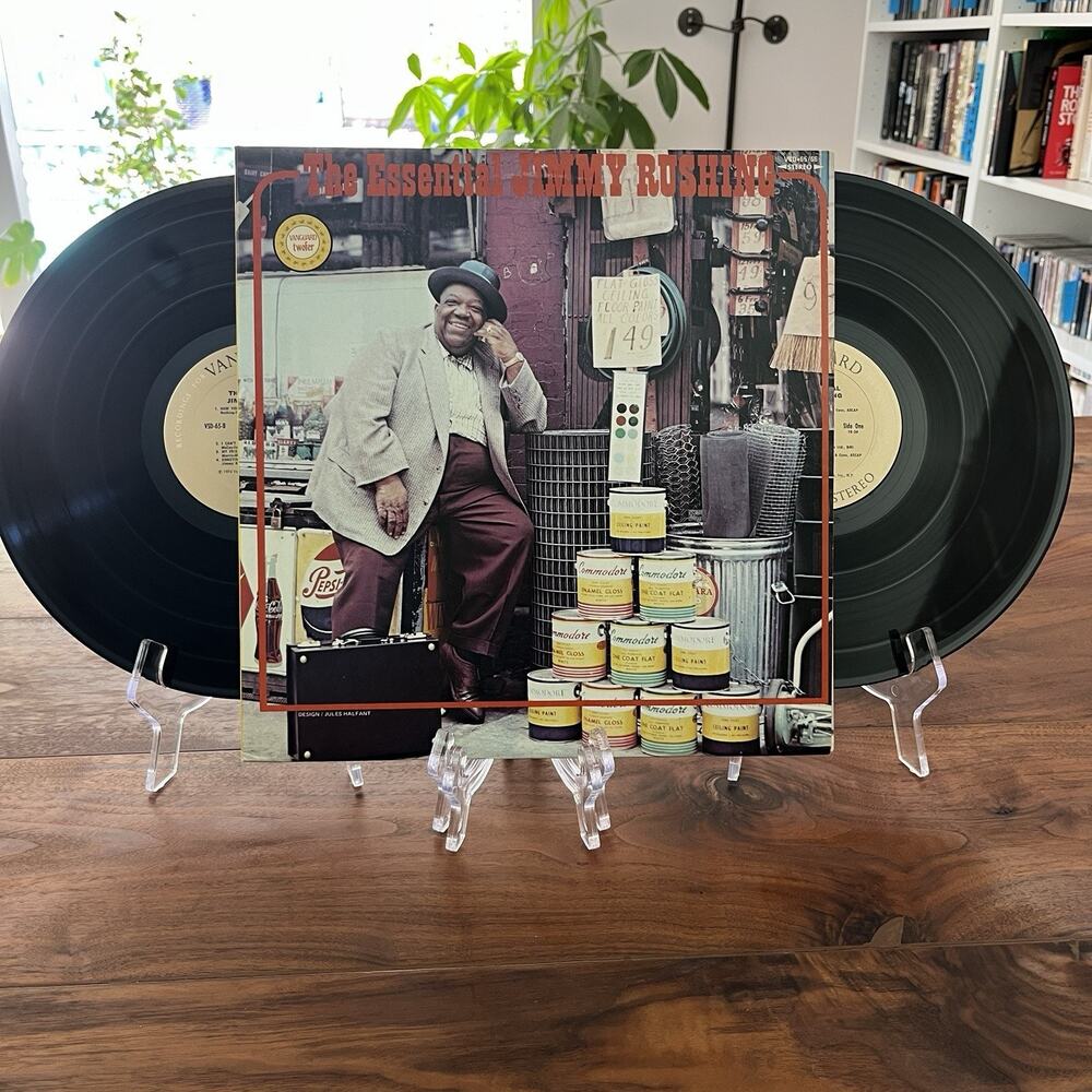 The Essential Jimmy Rushing 2xVinyl LP 1974 Vanguard VSD-66